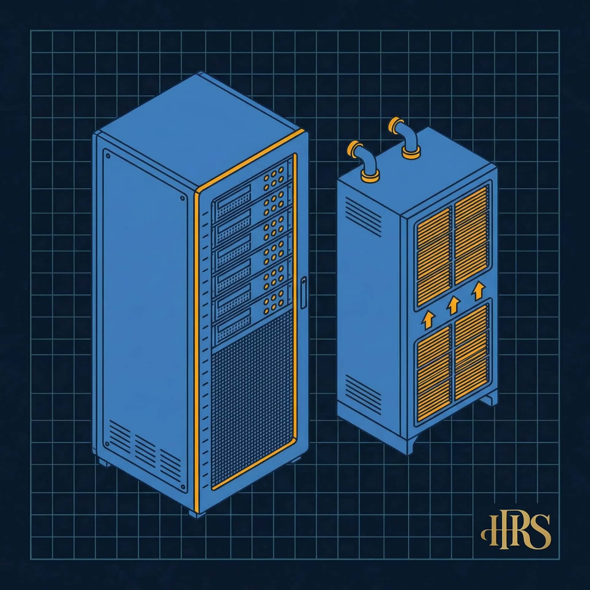 Precision Cooling & Server Room Cooling service illustration