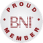Proud BNI Member