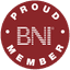 Proud BNI Member