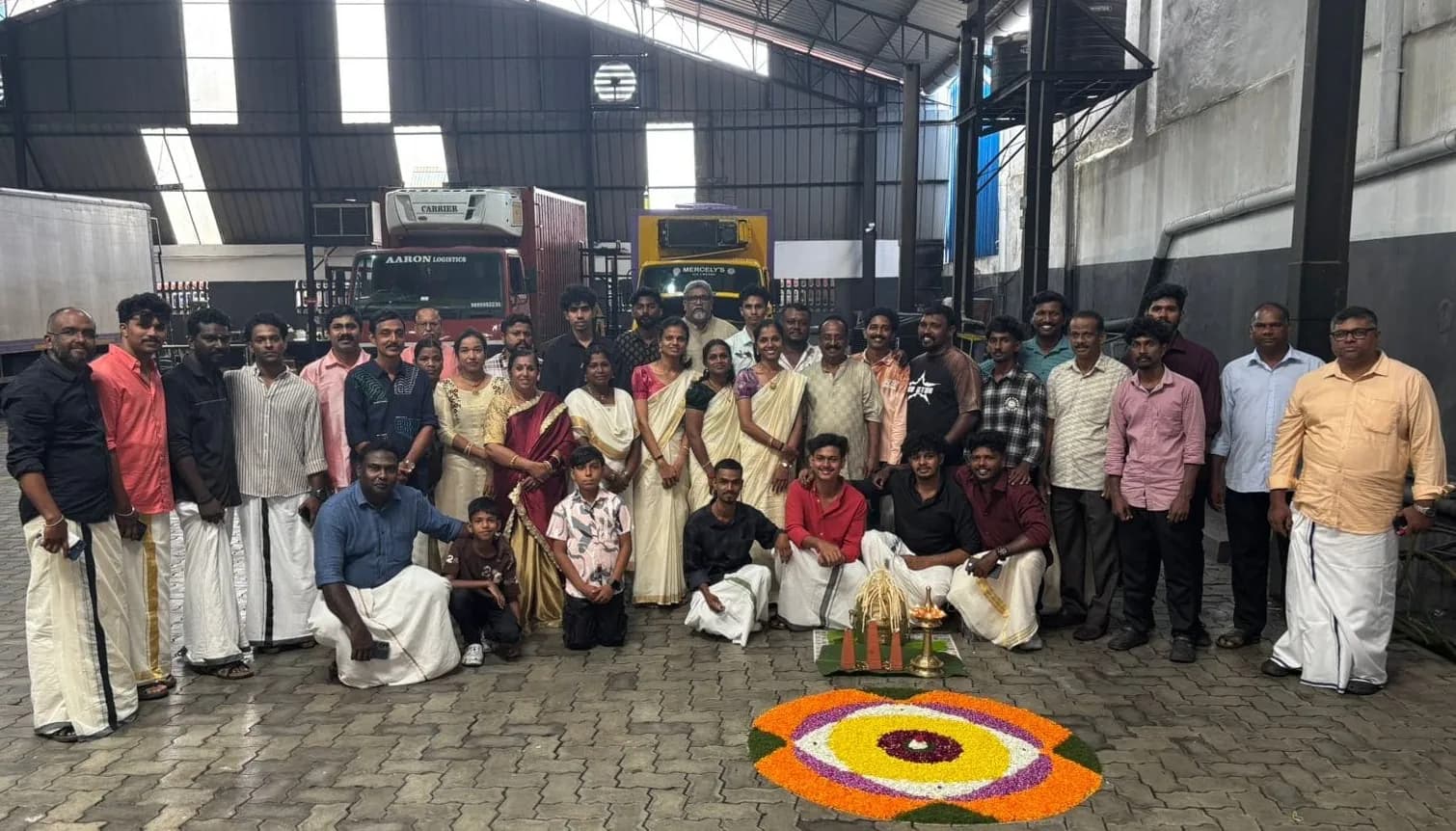The HRS team gathered at the workshop